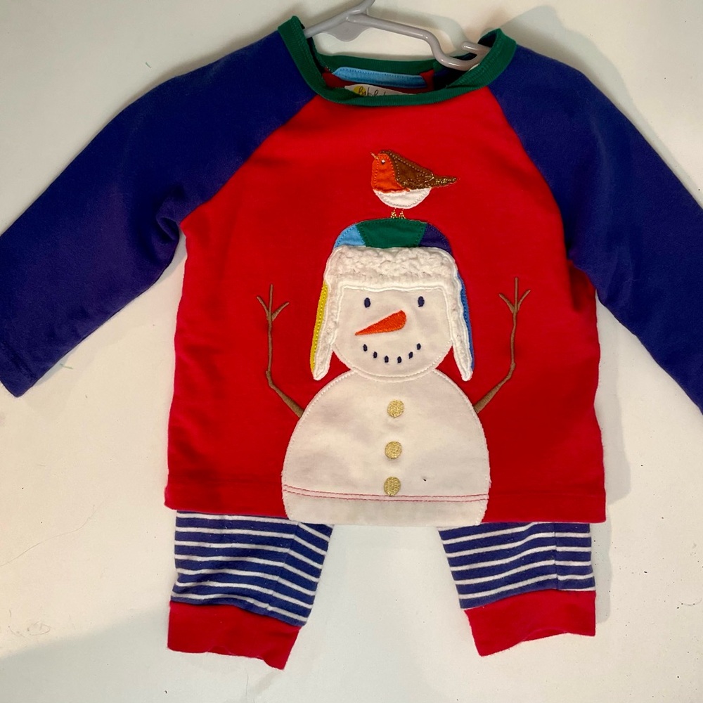 Mini Boden//‎ Snowman Set